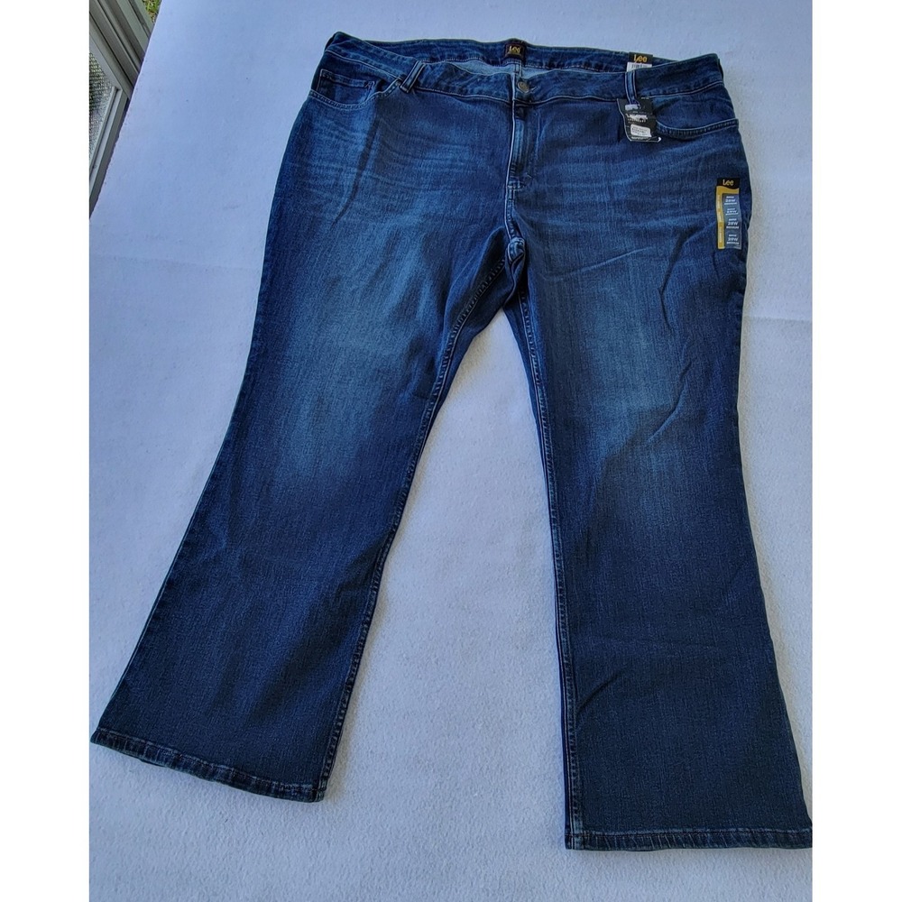 LEE Women's Bootcut Denim Jeans/Pants‎ SIZE 28W Mid Rise NWT